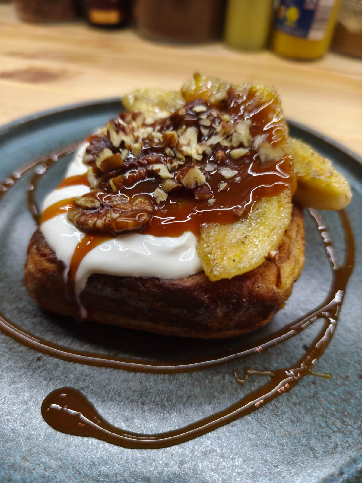 French Toast Banana-Caramel